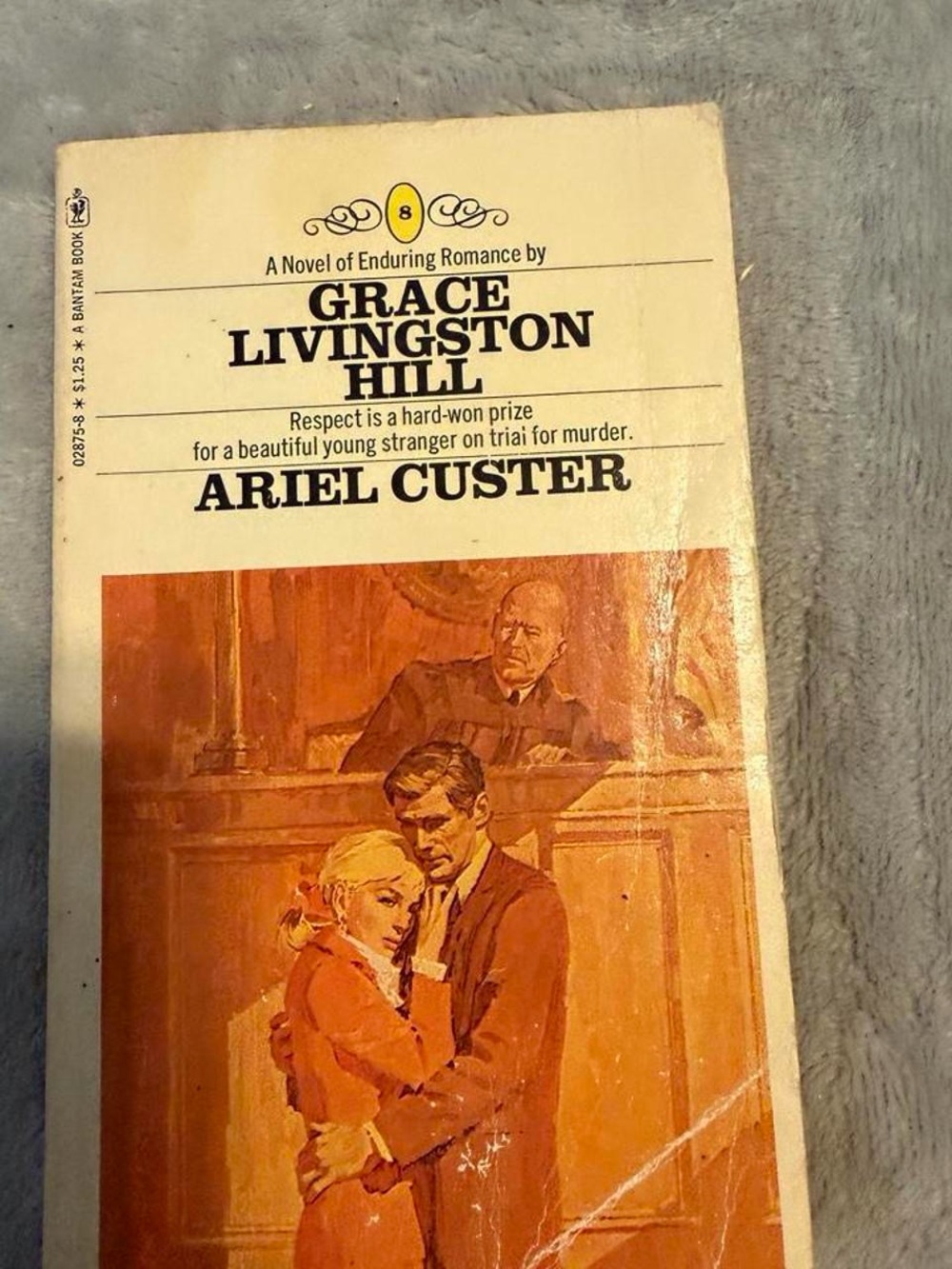 Ariel Custer by Grace Livingston Hill Vintage Romance Paperback - Cream & Brown